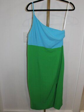 Petal & Pup Blue & Green Xiomar Dress Size 10
